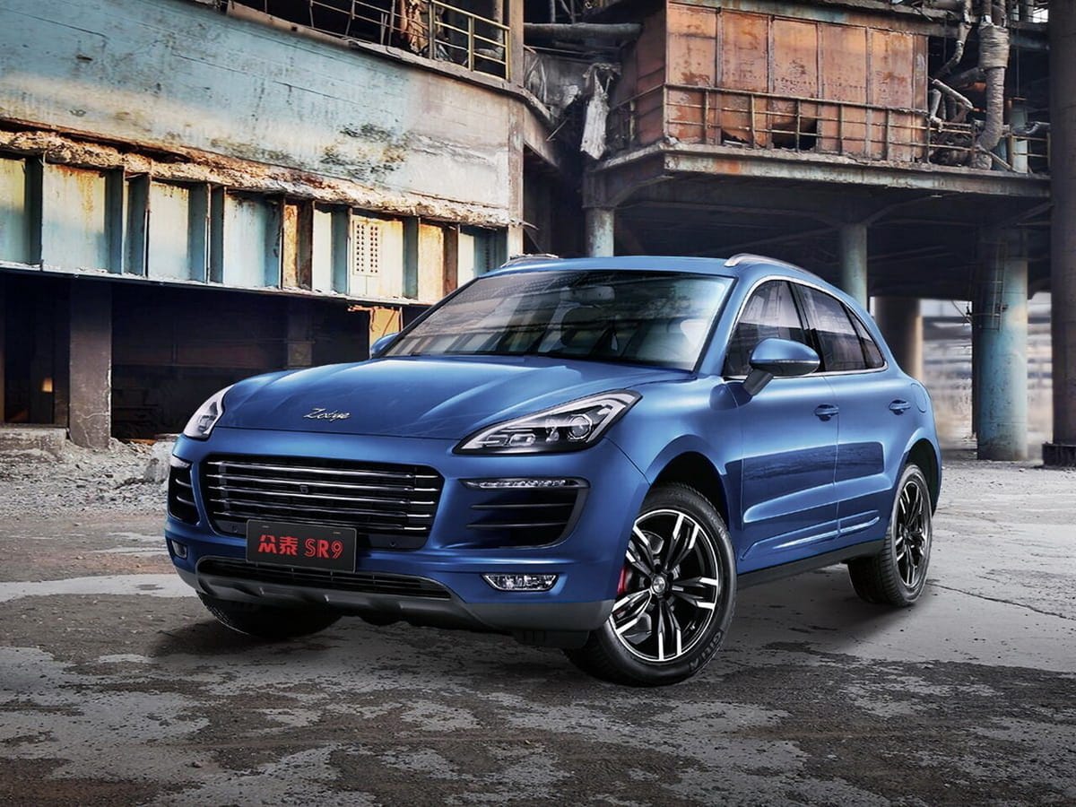 Лизинг ZOTYE SR9