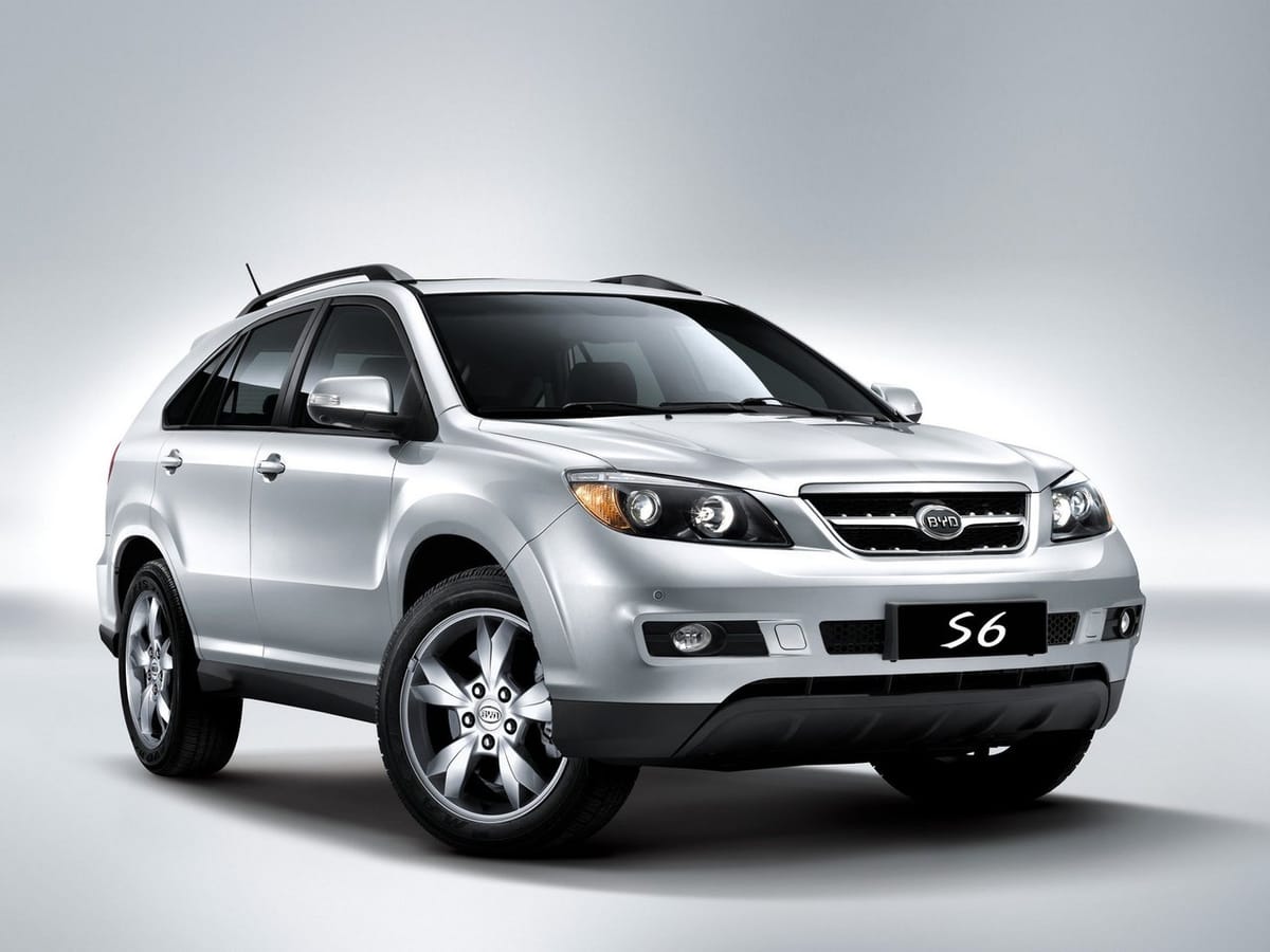 Лизинг BYD S6